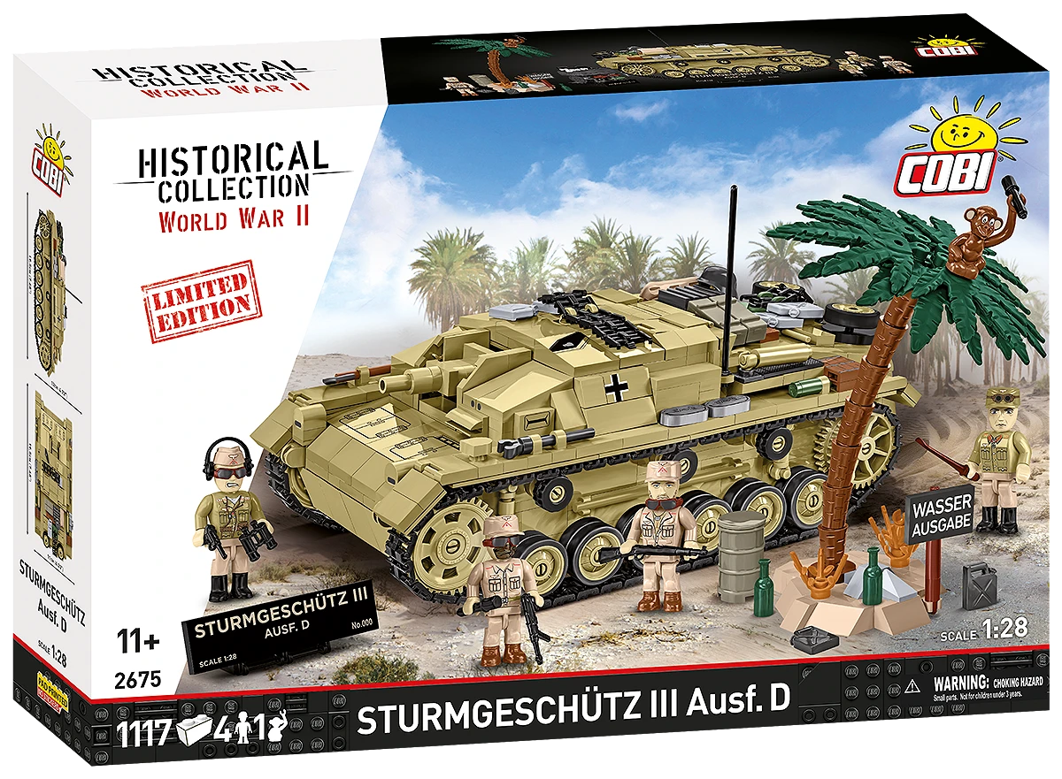 COBI 2675 Sturmgeschütz III Ausf.D Limited Edition box front